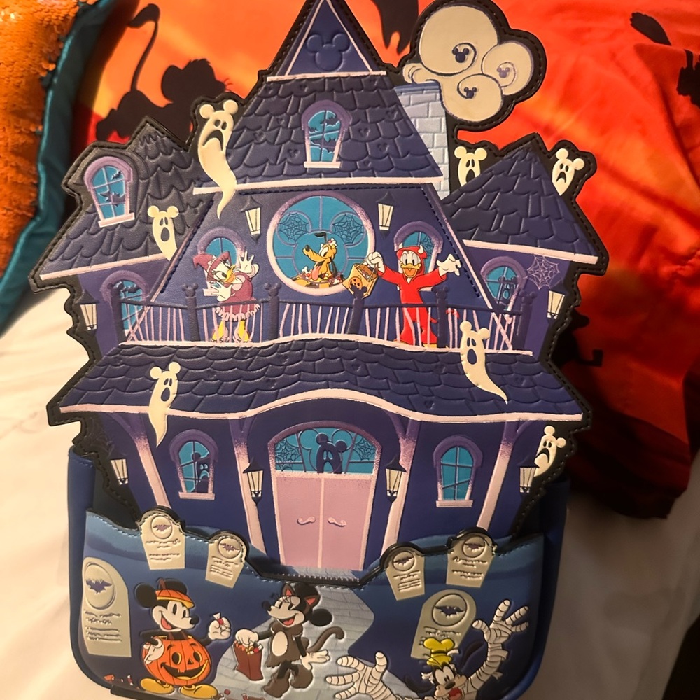 Loungefly Haunted House Mini Bag - Disney